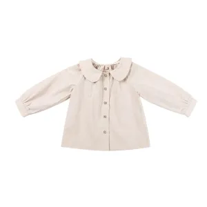 Round Collar Shirt - Buttermilk