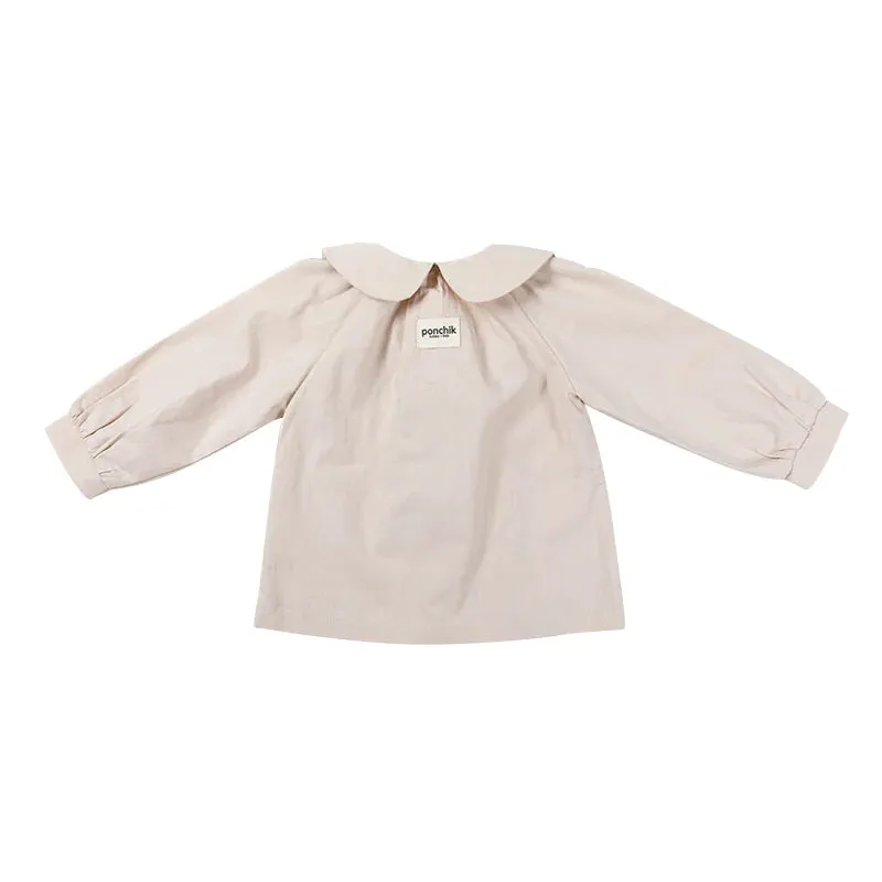 Round Collar Shirt - Buttermilk