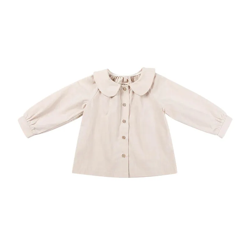 Round Collar Shirt - Buttermilk