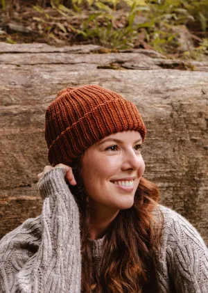 Rust Chunky Beanie