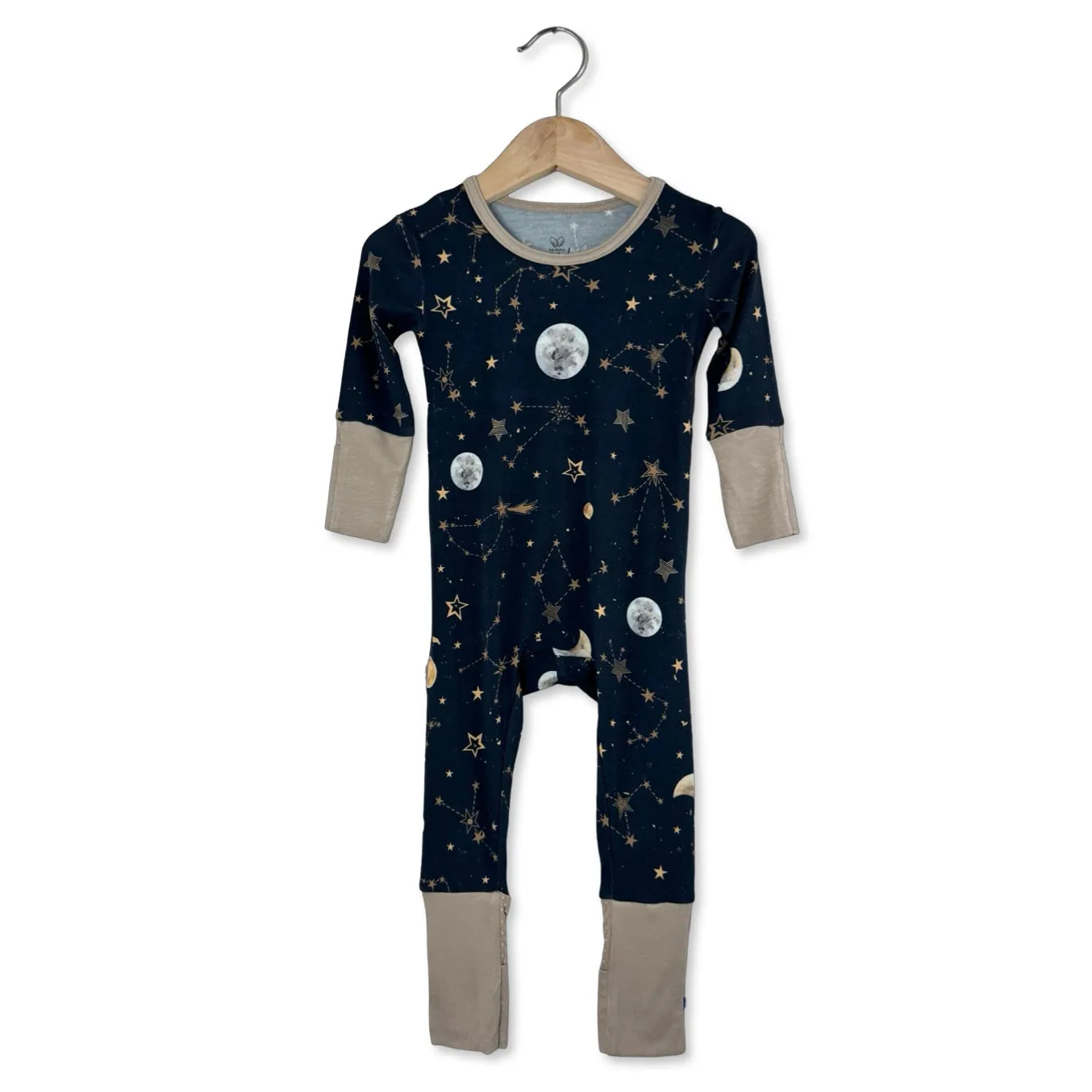 Starry Night Mini Ribbed Day to Night Romper