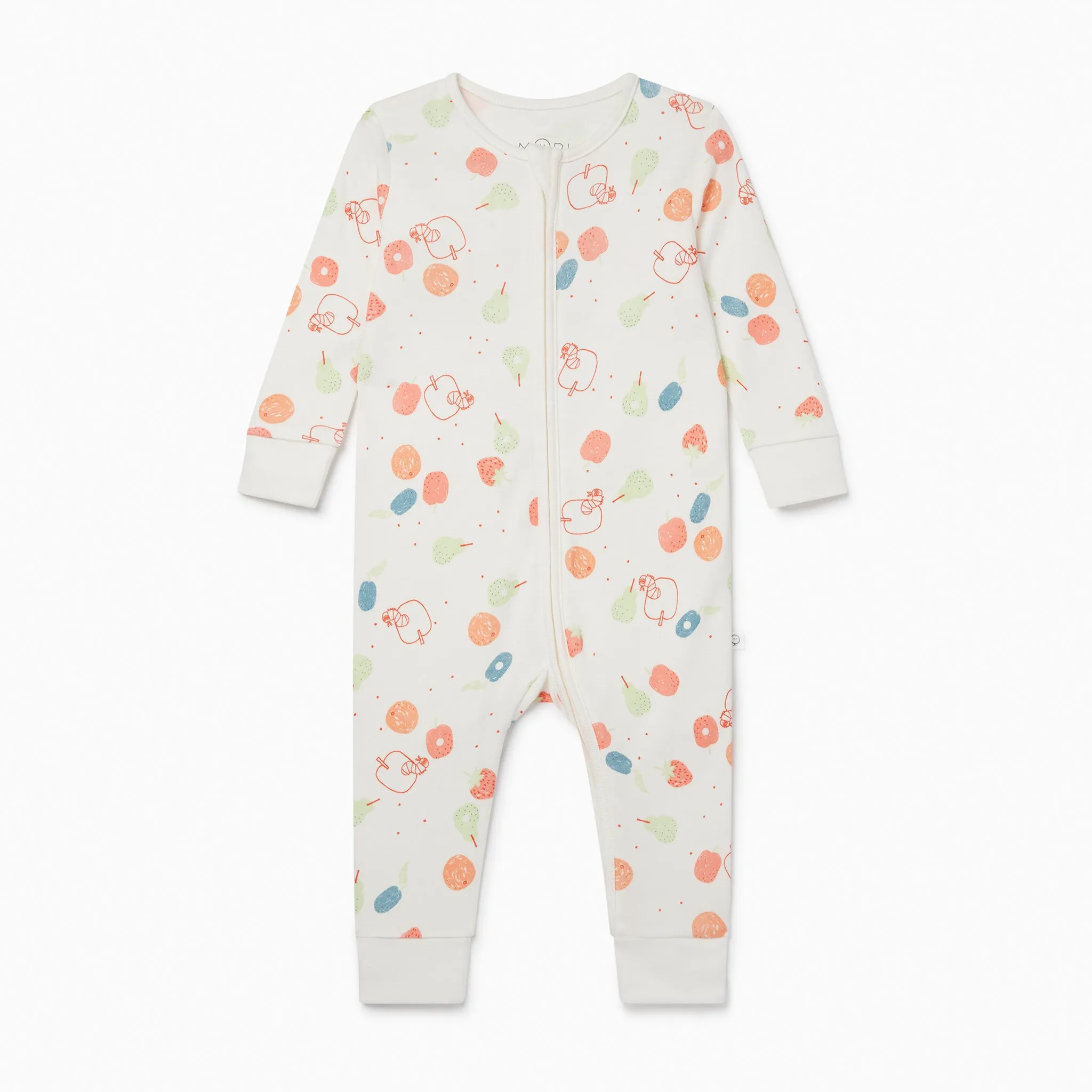 The Very Hungry Caterpillar Print Zip-Up Romper