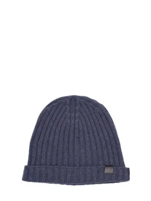 Tom Ford   Cashmere ribbed beanie hat 